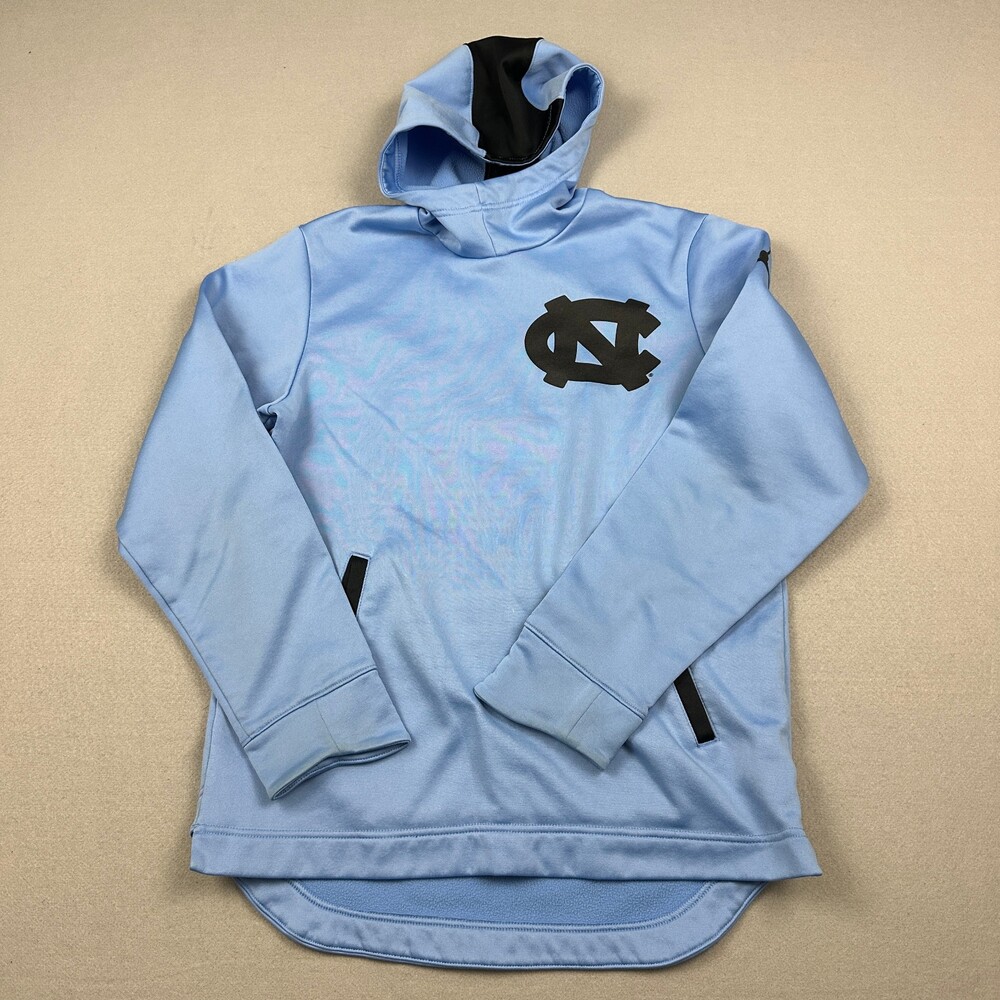 North Carolina Tar Heels Hoodie Men Small Blue Jordan Scuba Therma Basketball S